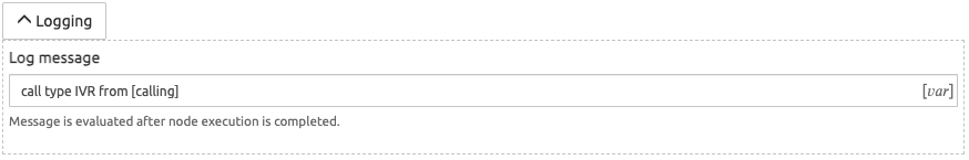 Node Logging